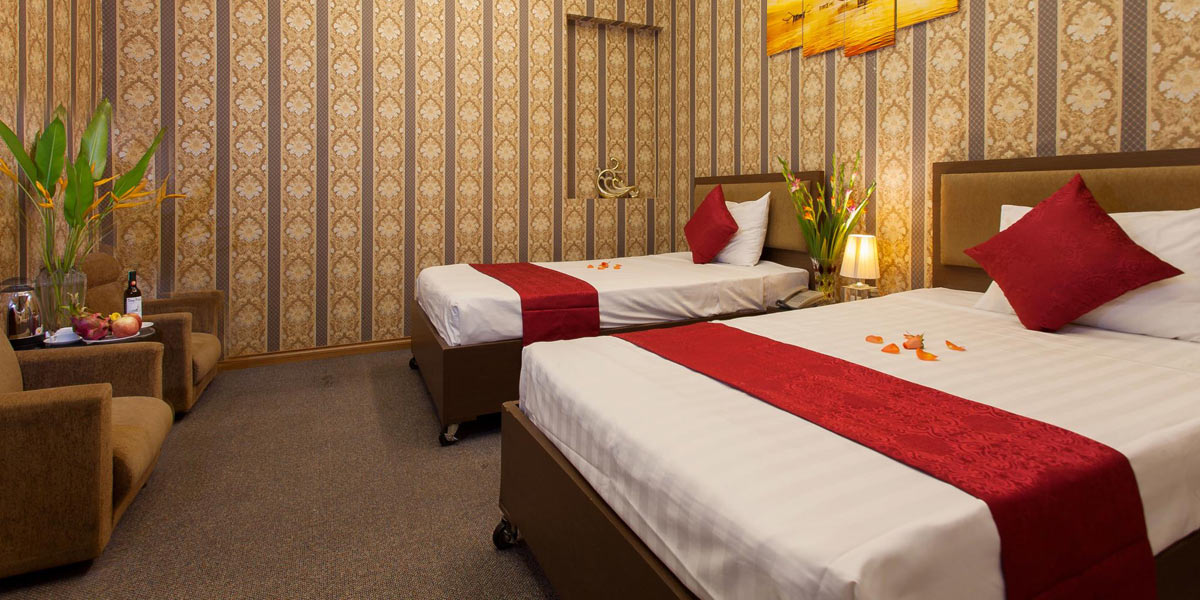 All rooms are equipped with classy amenities, spacious space